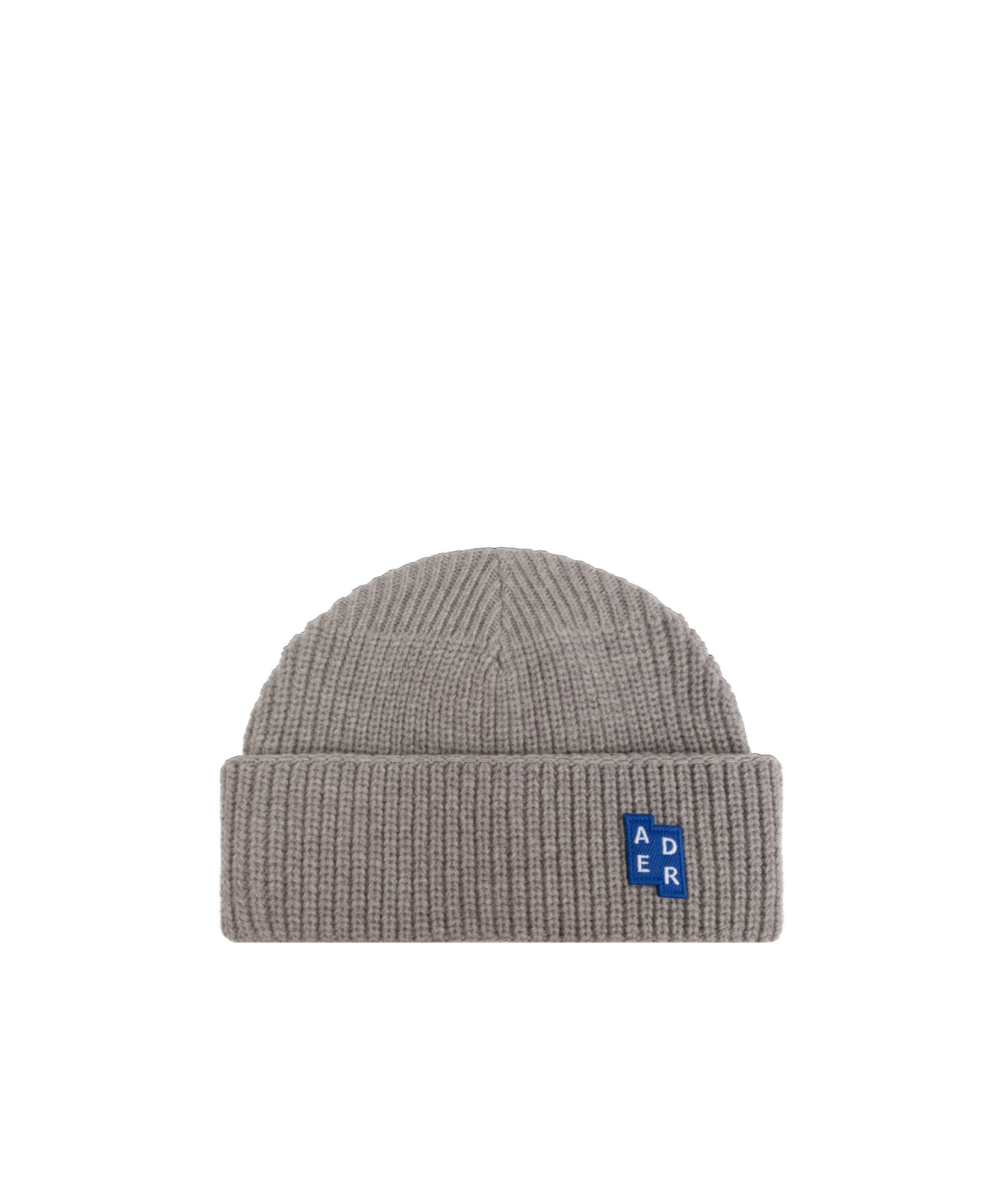 Ader Error Significant Trs Tag Beanie Hat 01 In Gray