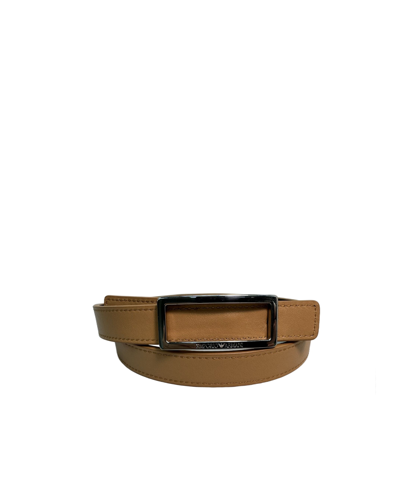 EMPORIO ARMANI EAGLE LABEL DOUBLE-SIDED BELT