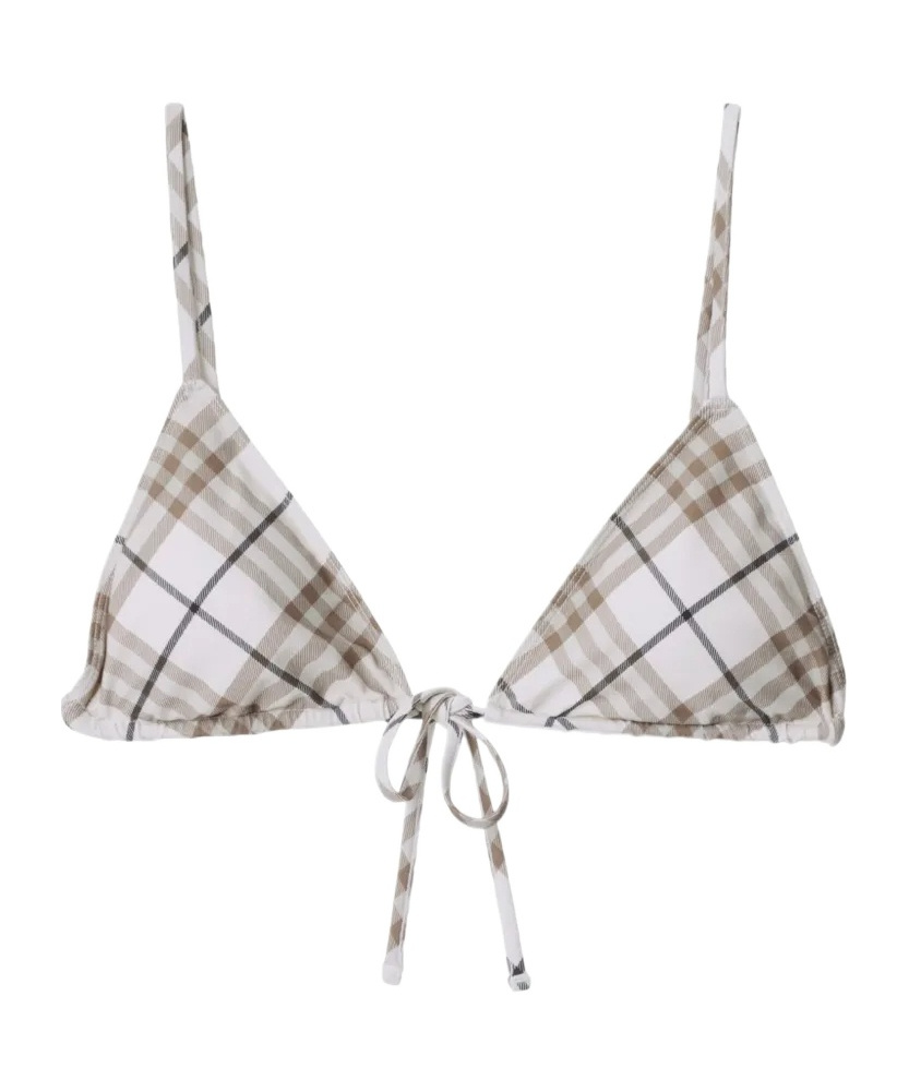 Burberry Haut De Maillot De Bain In Gray