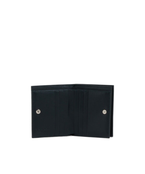 MARNI BLACK LEATHER ZIP-AROUND BIFOLD WALLET WITH MARNI MENDING