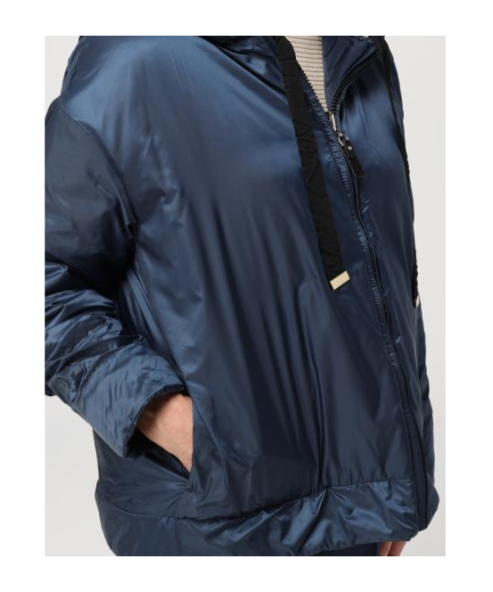 Max Mara Double-sided Casual Jacket In Black