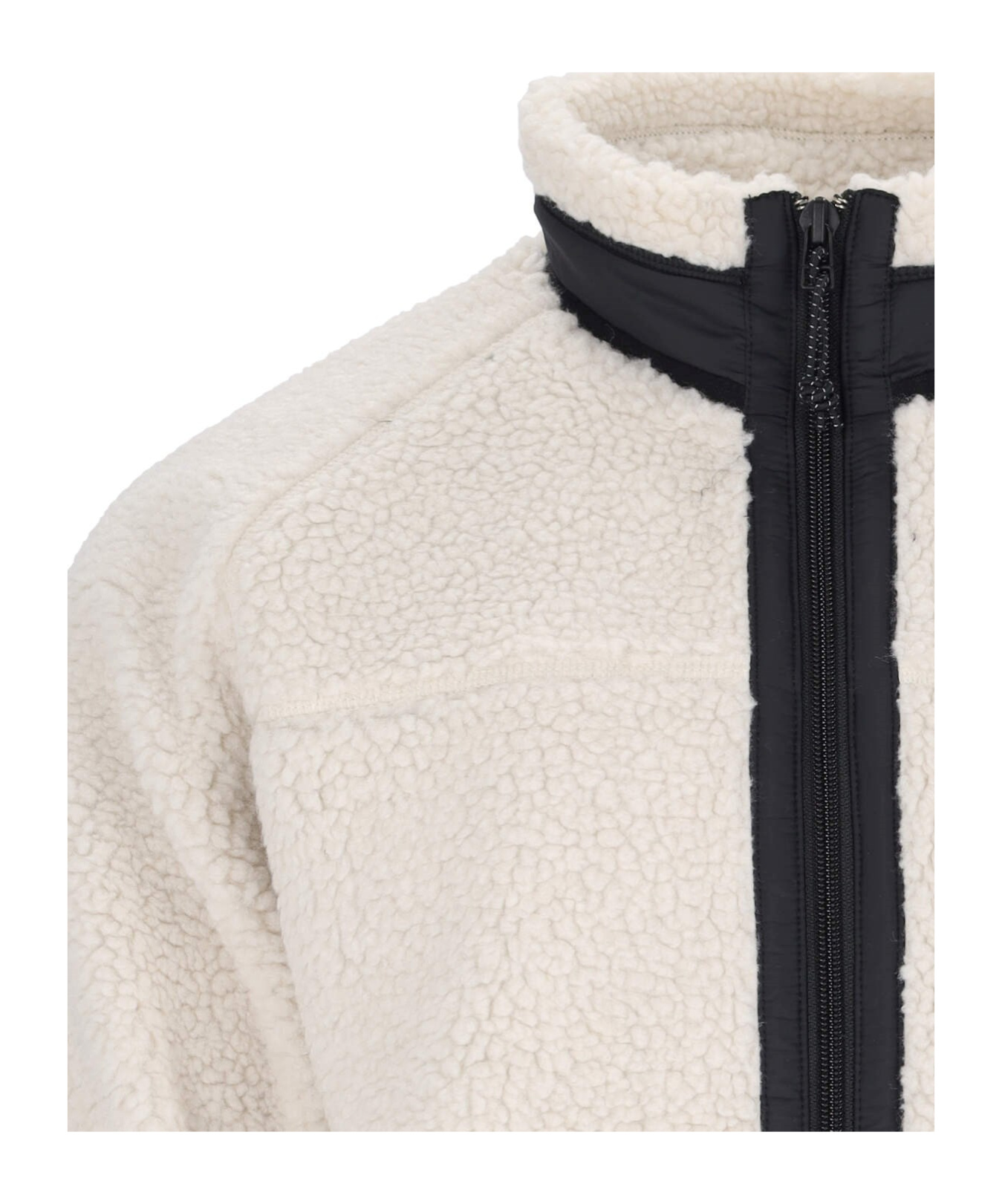 Carhartt High-necked Casual Jacket In White