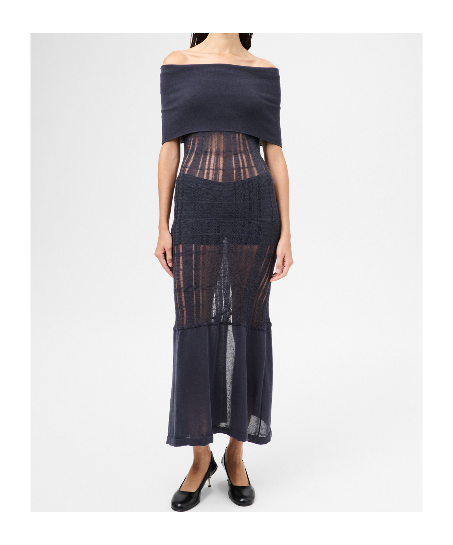 Our Legacy Strapless Dress In Black