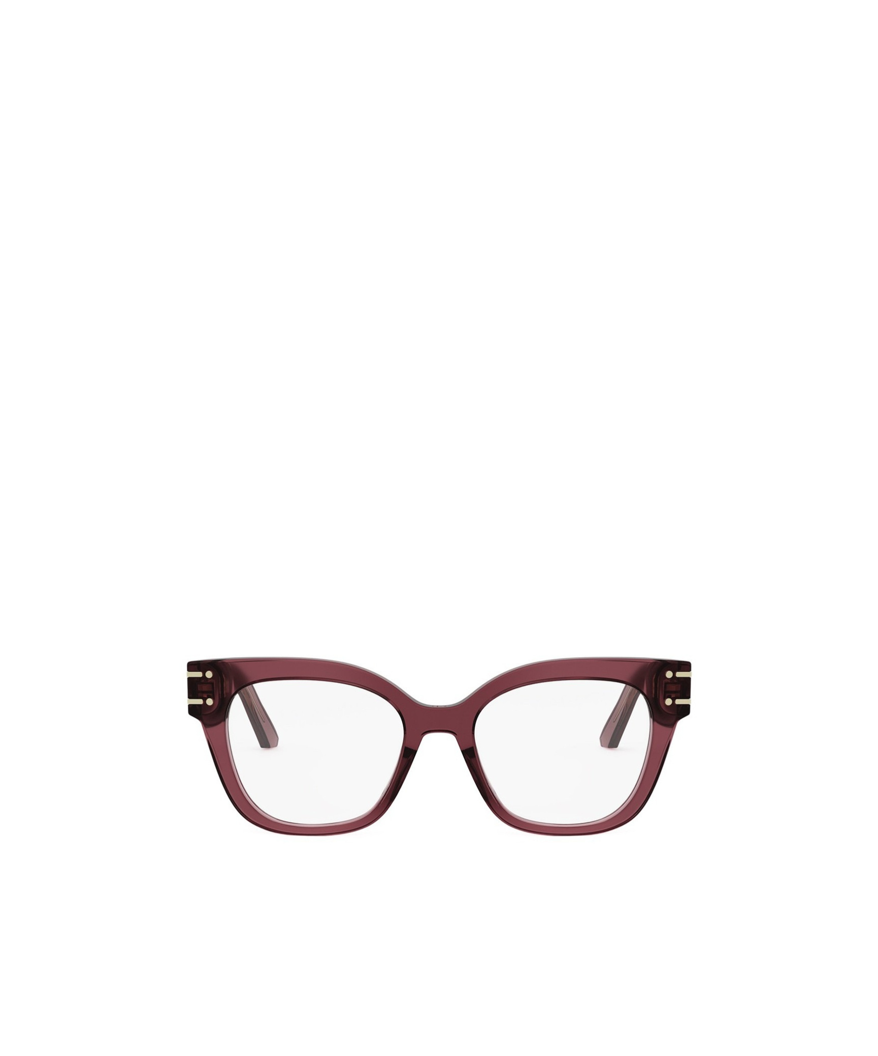 Dior Eyewear Square Frame Glasses In Red