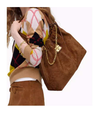 Marc Jacobs Double-handle Shoulder Bag In Brown