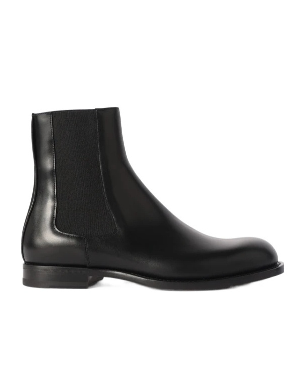 The Row Novus Round-headed Chelsea Boots