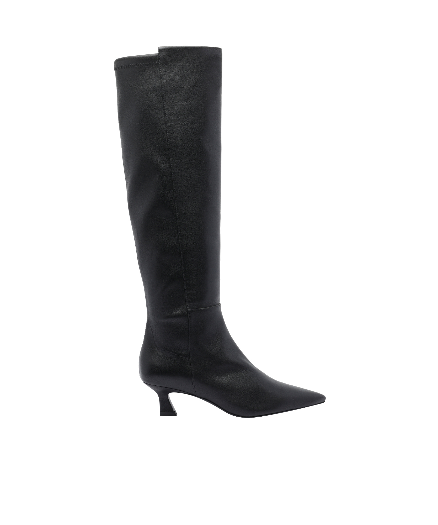 Stuart Weitzman Pointed-toe Boots In Black