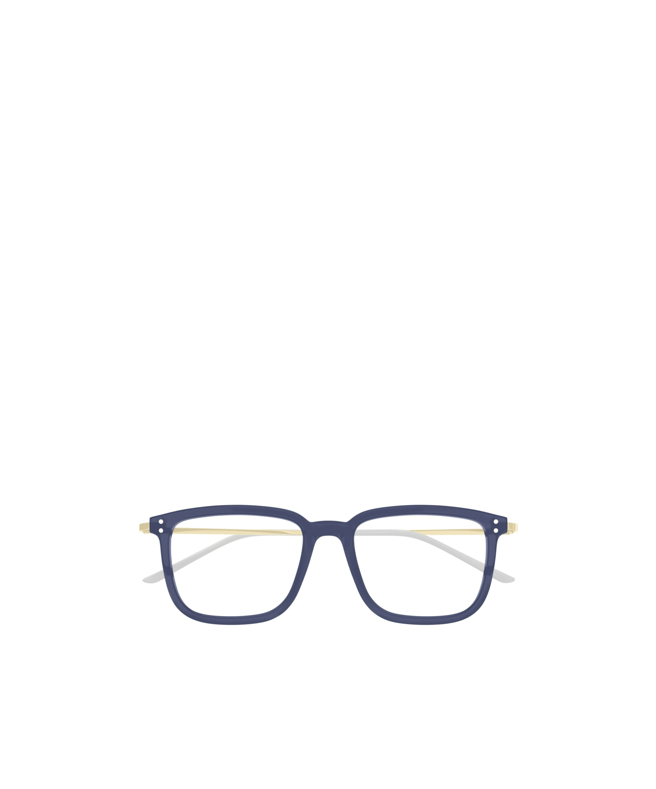 Gucci Eyewear Square Frame Glasses In Blue
