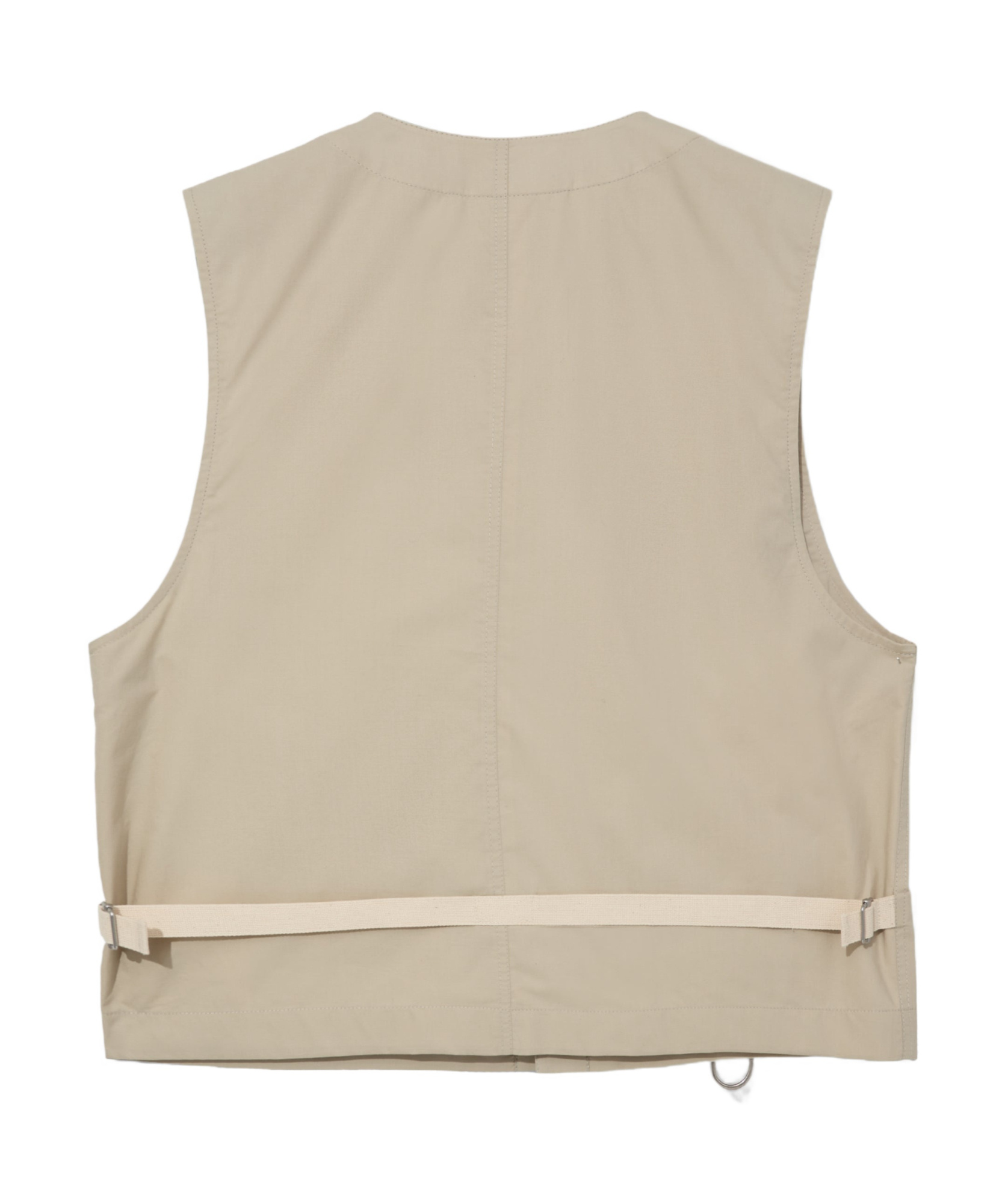 Lemaire Water-repellent Technical Vest In Beige
