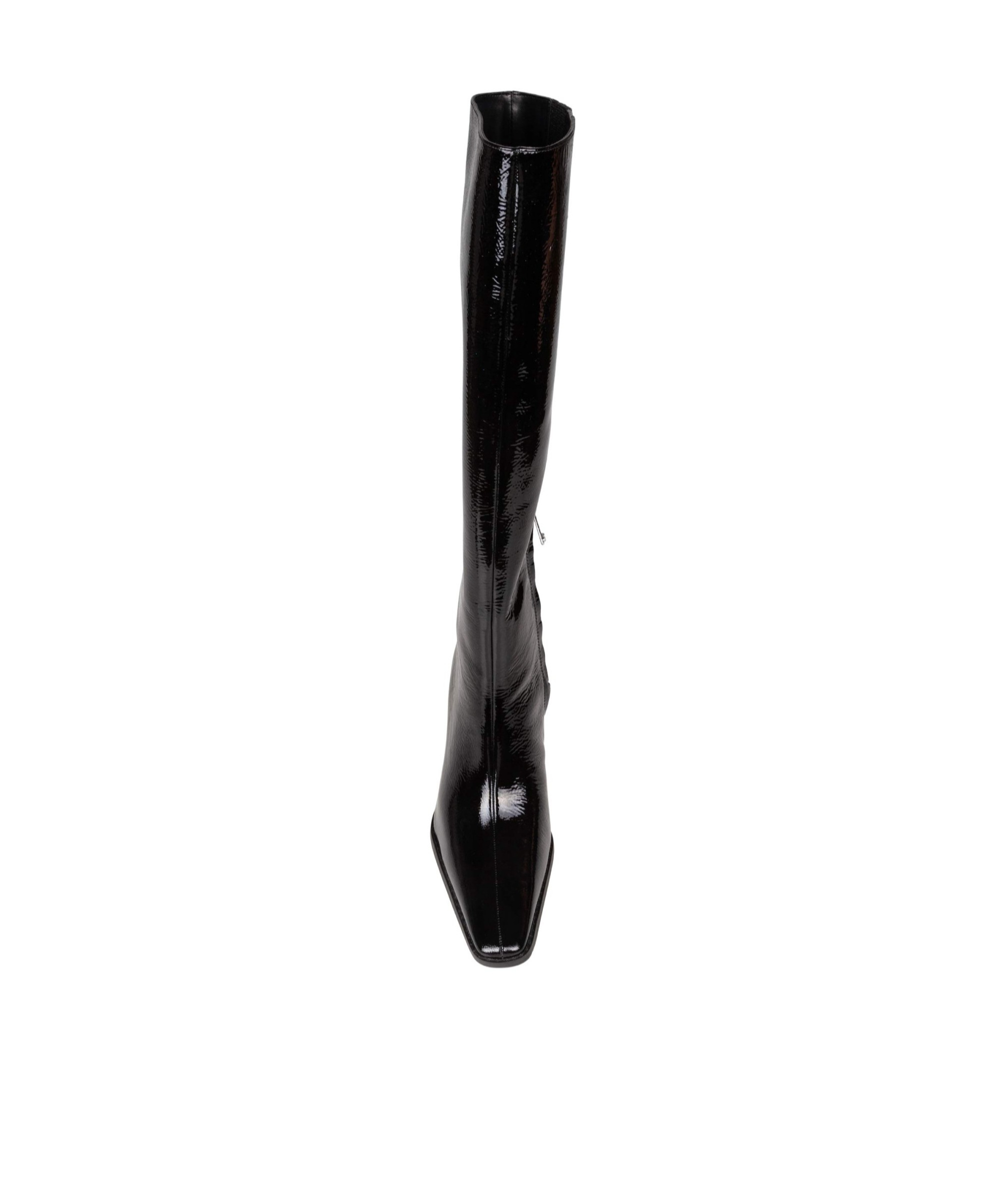 Michael Kors Patent Leather Boot In Black