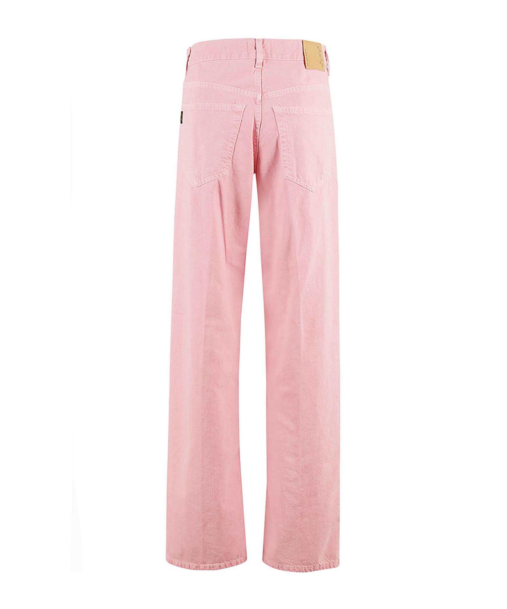 Haikure Belt-loop Jeans In Pink