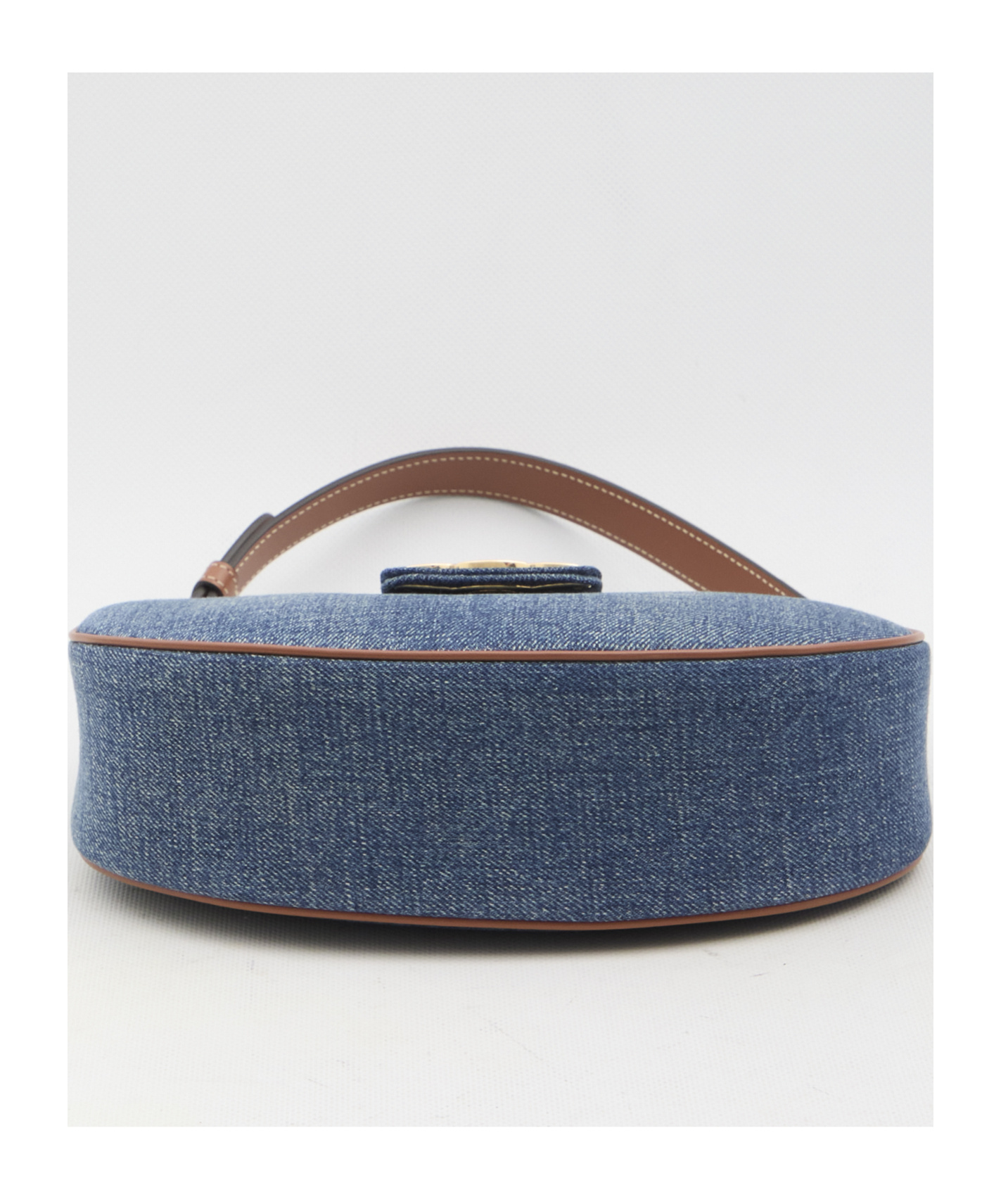 Celine Medium Ava Shoulder Bag In Blue