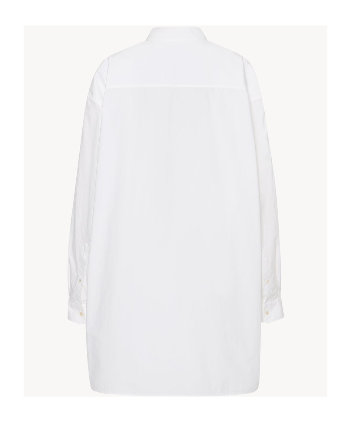 The Row Oversized Button-up Shirt In White