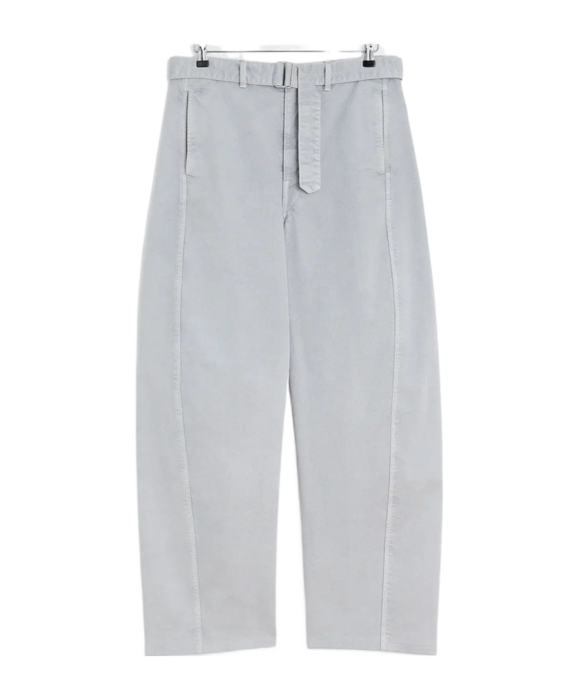Lemaire Belt-loop Casual Pants In White