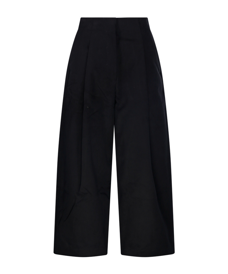 Shop Studio Nicholson Dordoni Trousers In Black