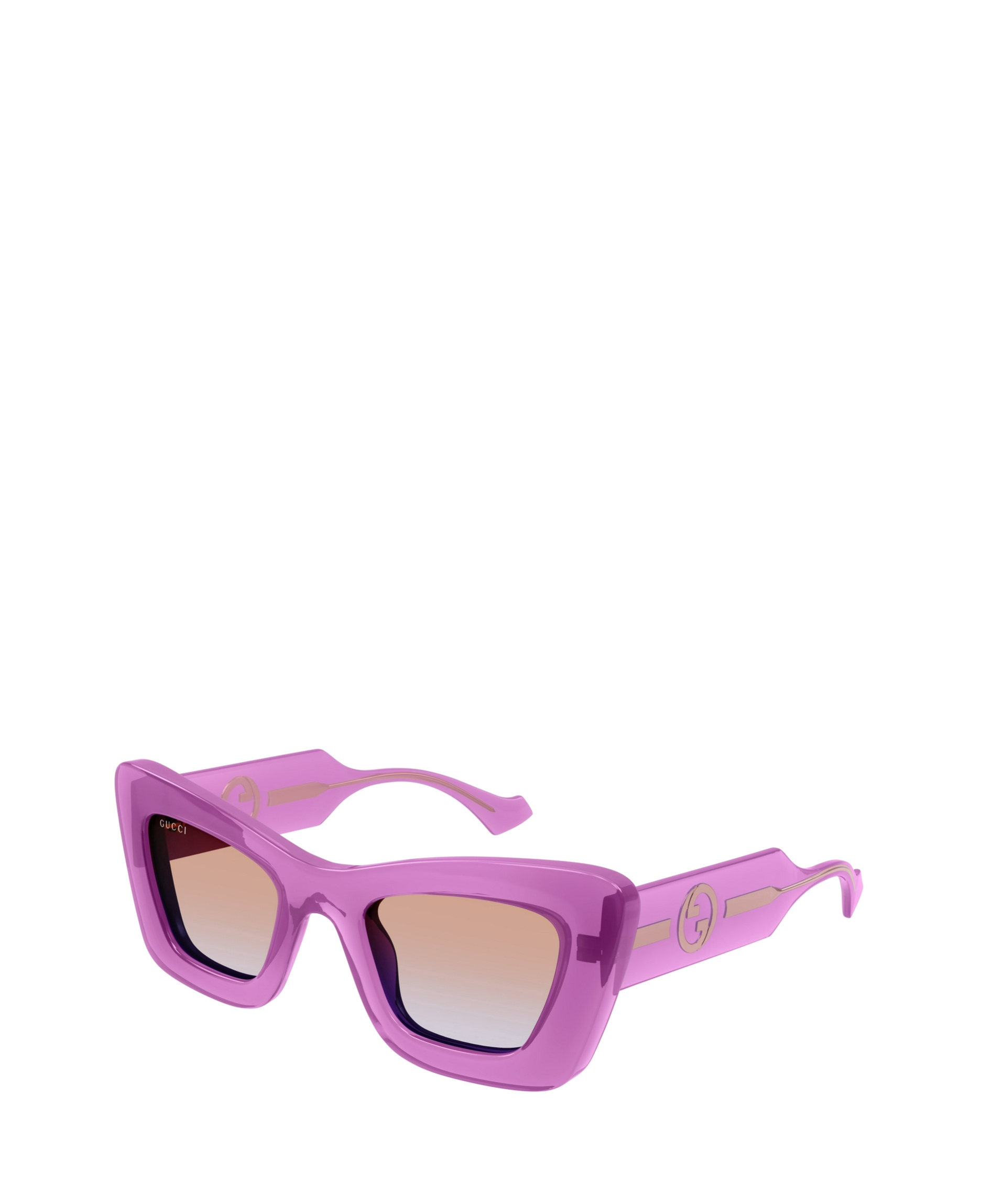 Gucci Cat-eye Frame Sunglasses In Pink