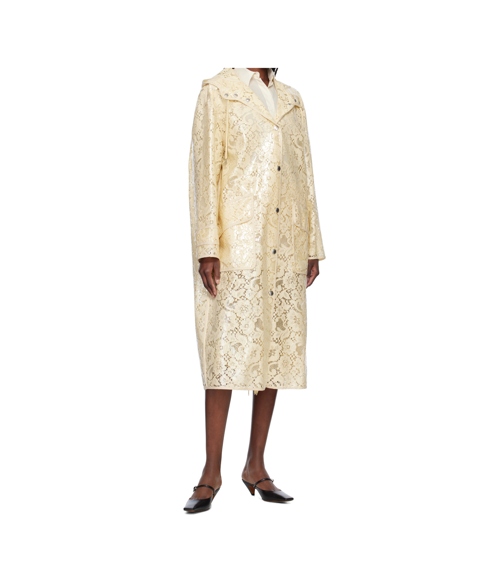 Shop Stand Studio True Raincoat In Beige
