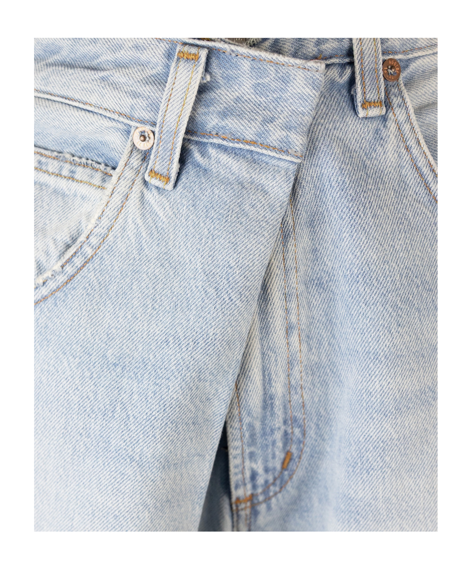 Agolde "used Effect Fran Jeans"