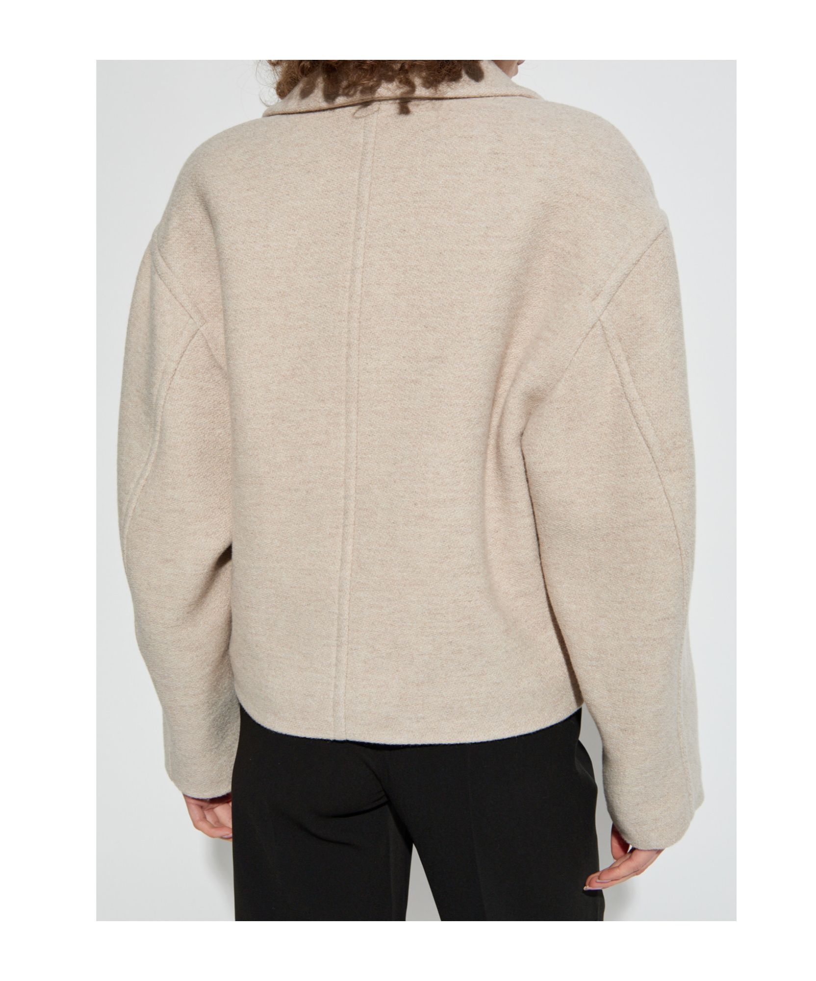 Isabel Marant Étoile Long-sleeved Casual Jacket In Nude