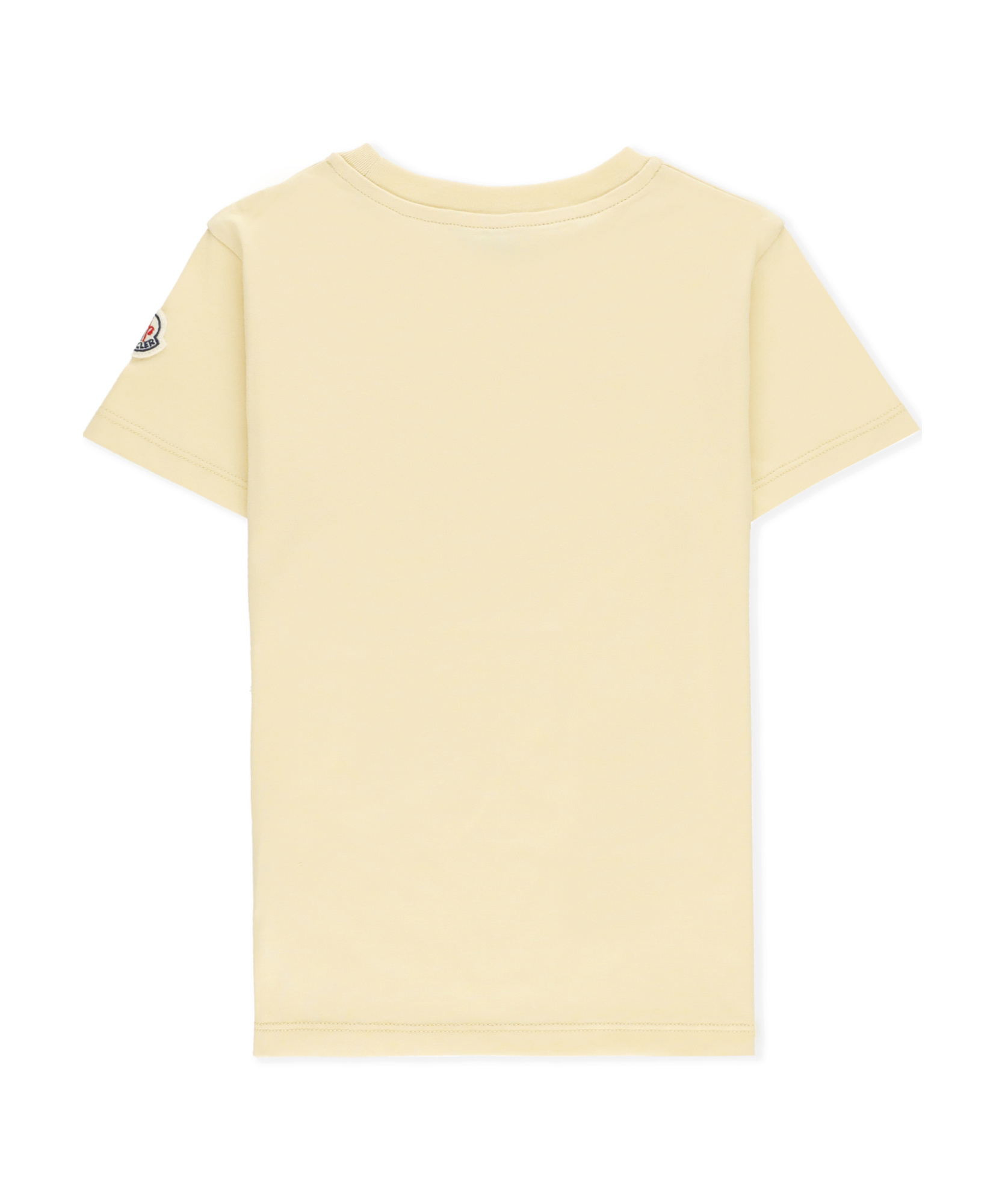 Moncler Short-sleeved T-shirt In Nude