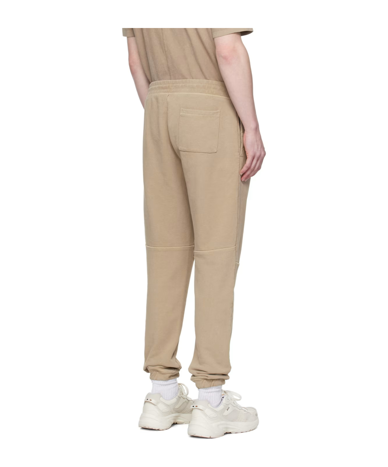 Hugo Boss Drawstring Sweatpants In Nude