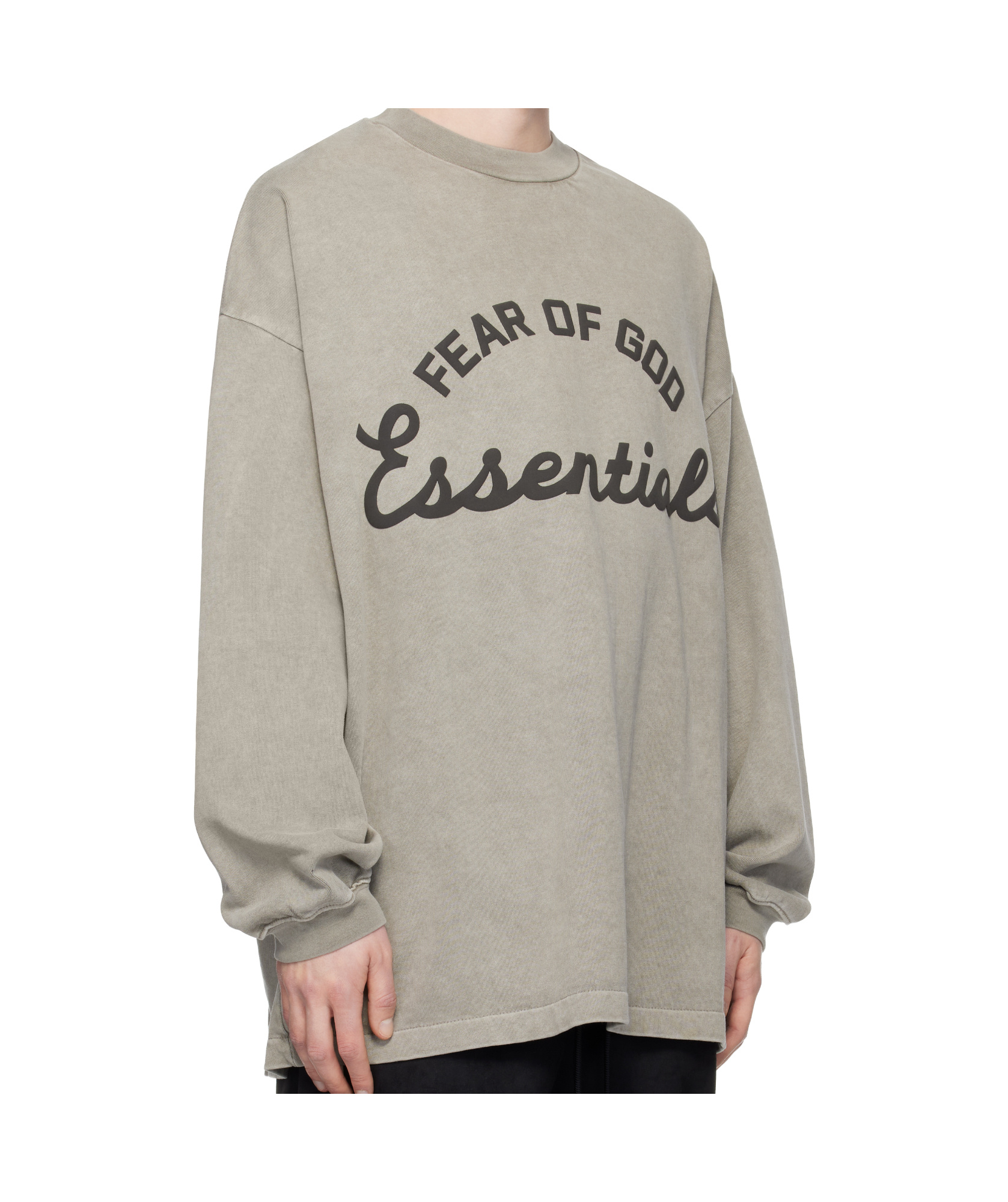 Essentials Training 90s Long-sleeved T-shirt In Gray