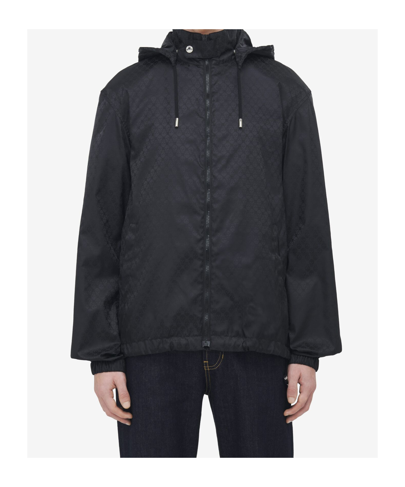 Alexander Mcqueen Alexander Mc Queen Black Nylon Jacket In Black