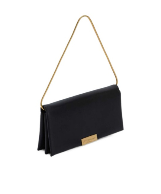 Jil Sander Carnet Clutch Bag In Black