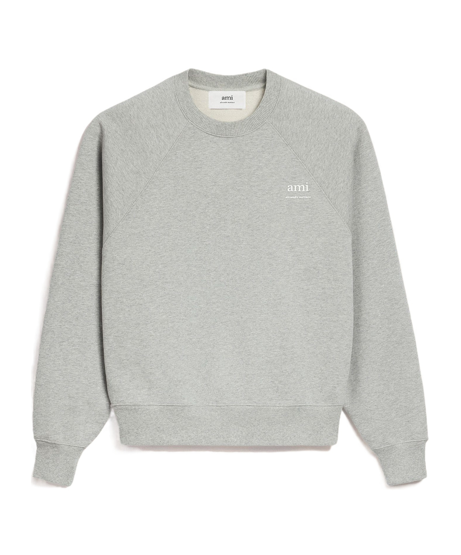Ami Alexandre Mattiussi Ami Paris Sweatshirts In Gray