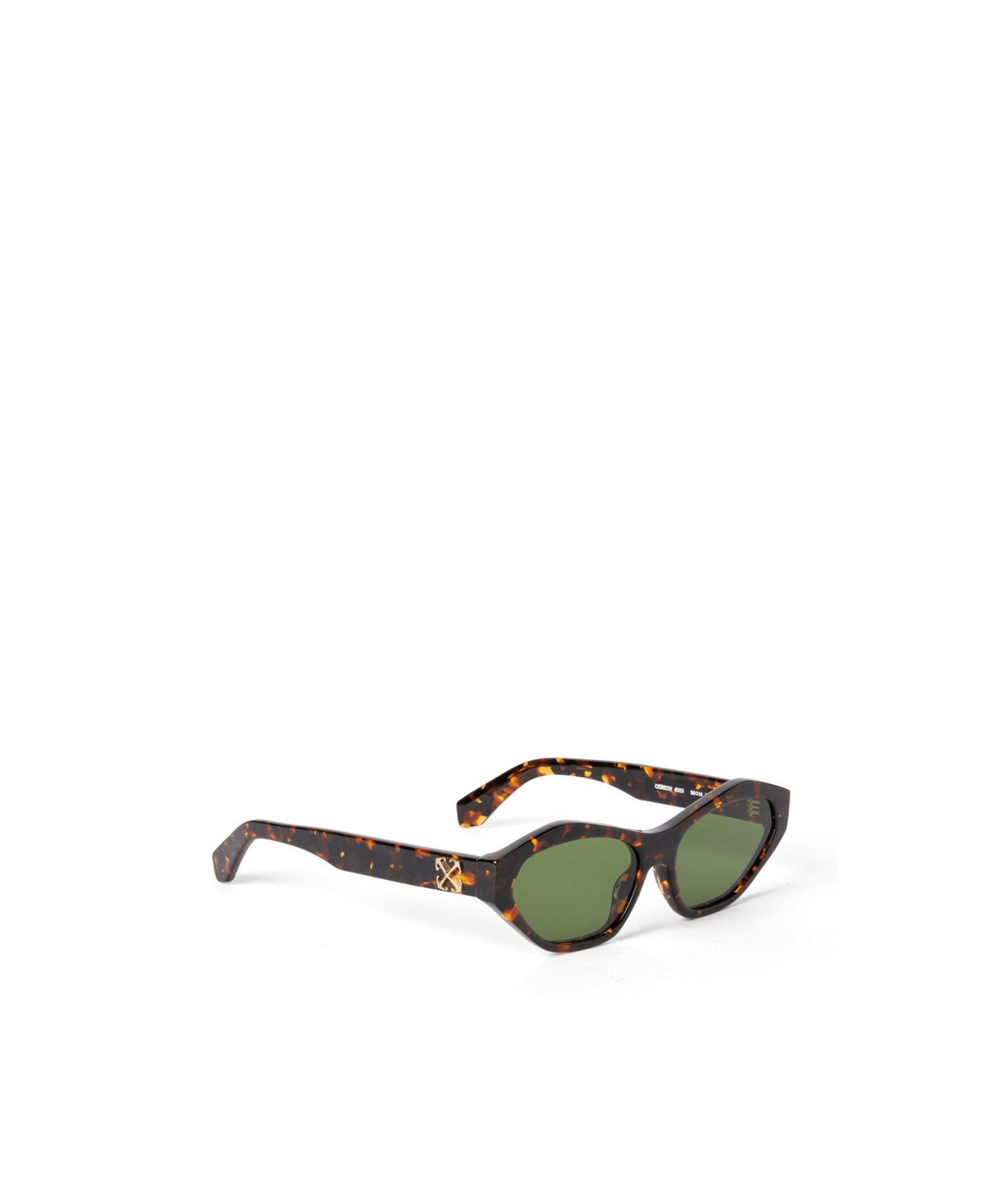 Off-white Madison Green Cat Eye Ladies Sunglasses Oeri13b 6055 56 In Green