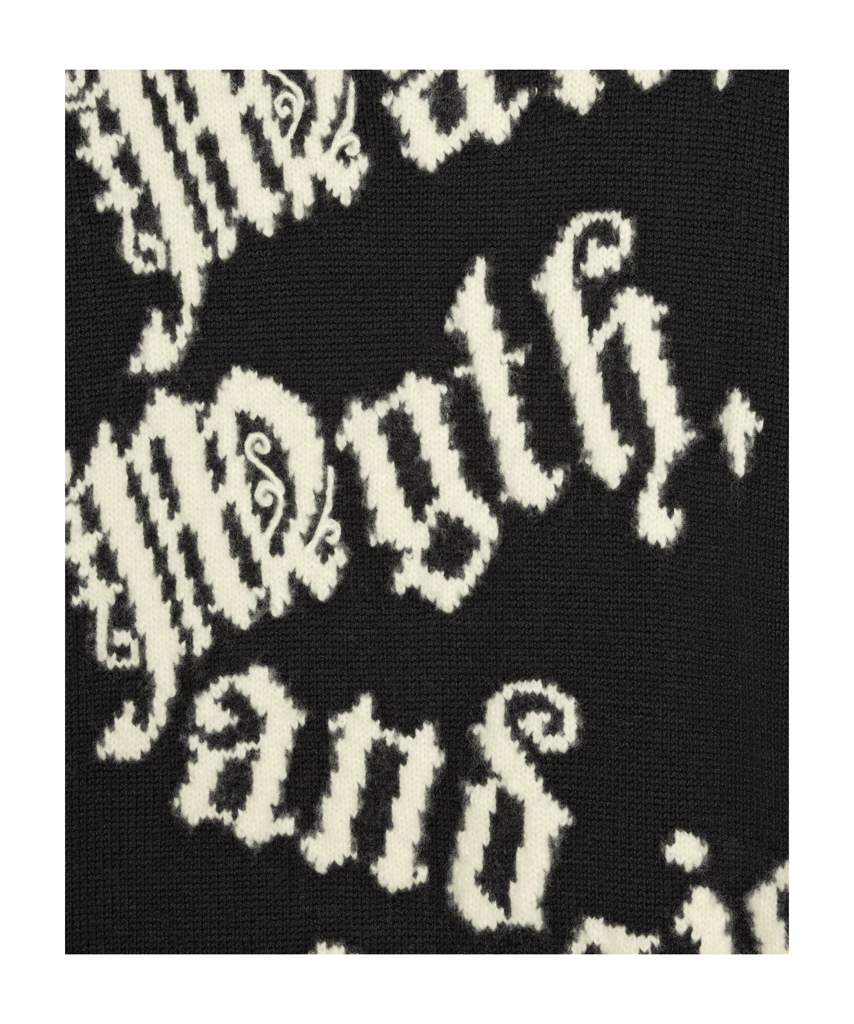 Celine Dash Snow Woolen Round Neck Sweater In Black