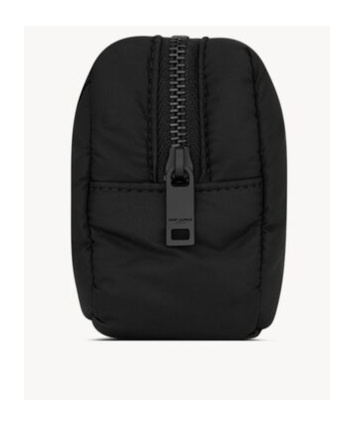Saint Laurent Jamie Logo Plaque Cube In Black