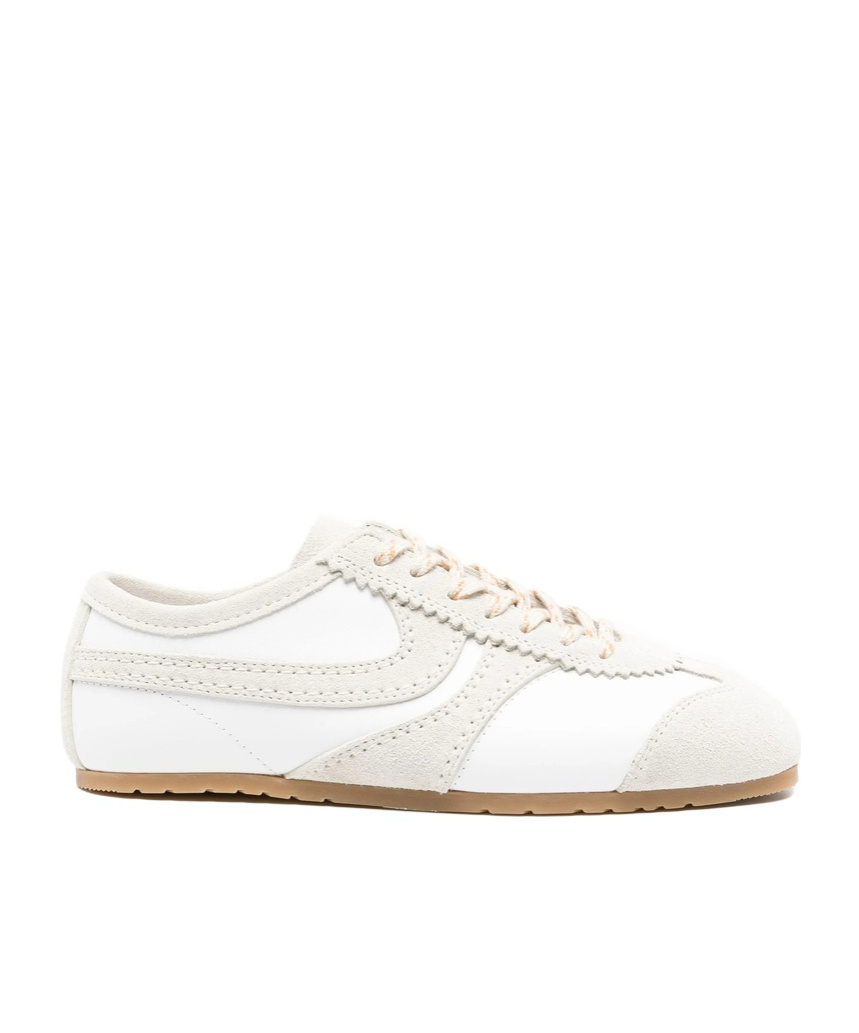Dries Van Noten Lace-up Sneakers In White
