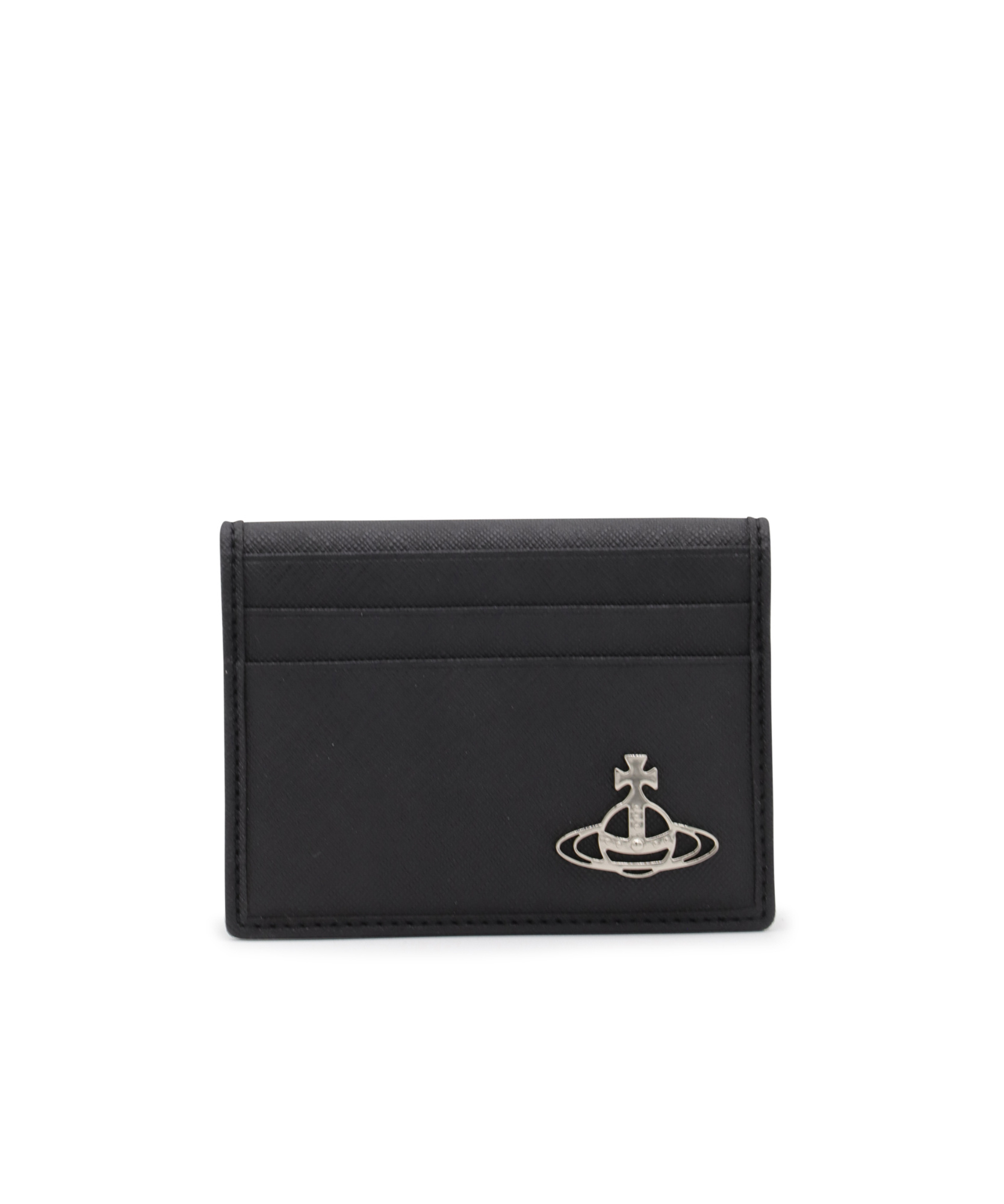 Vivienne Westwood Orb Plaque Bi-fold Card Holder In Green