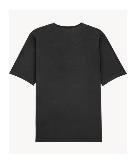 Saint Laurent Logo Embroidered Crewneck T-shirt In Black