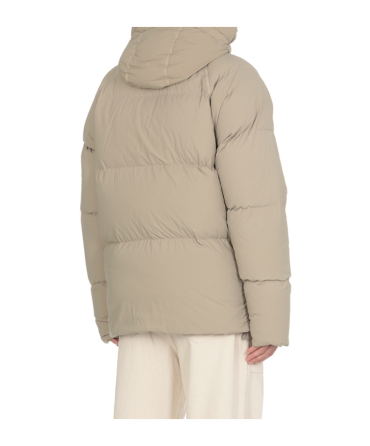 Ten C Piumino Arctic In Nylon Sabbia Uomo In Brown