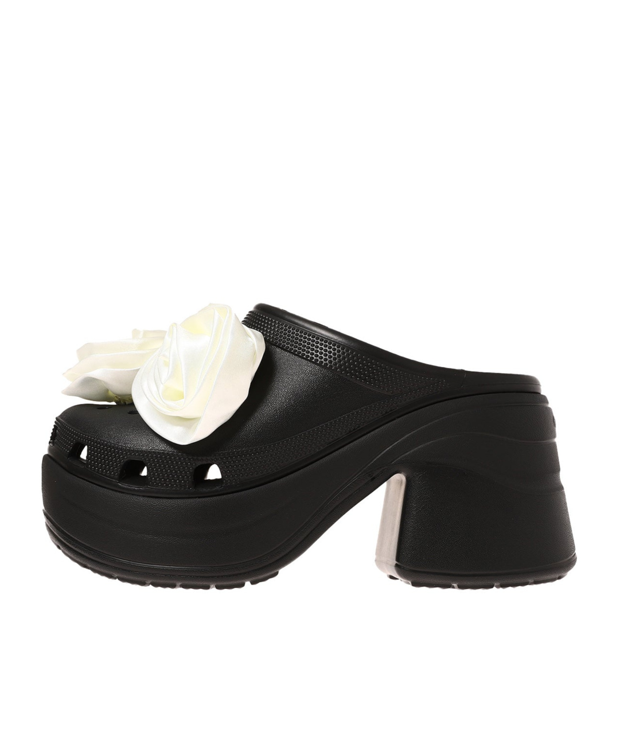 CROCS THICK SOLE HOLE SHOES