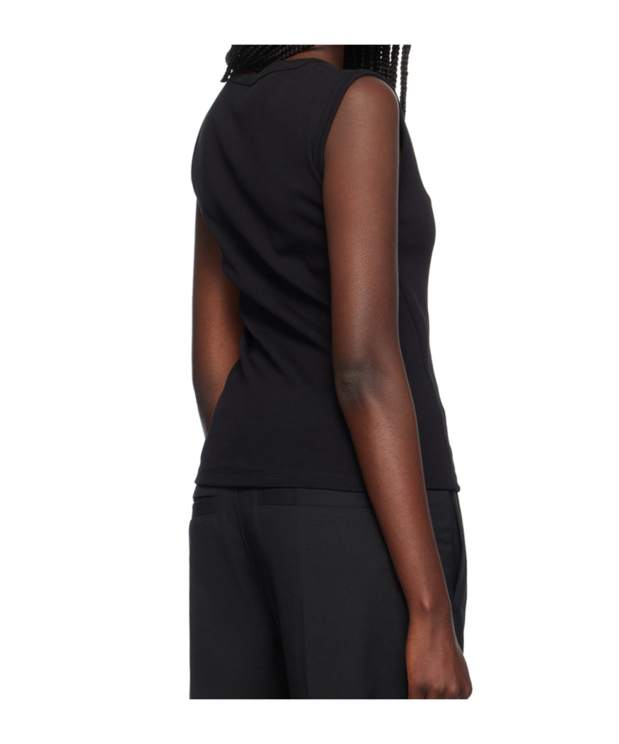 Rohe Sleeveless T-shirt In Black