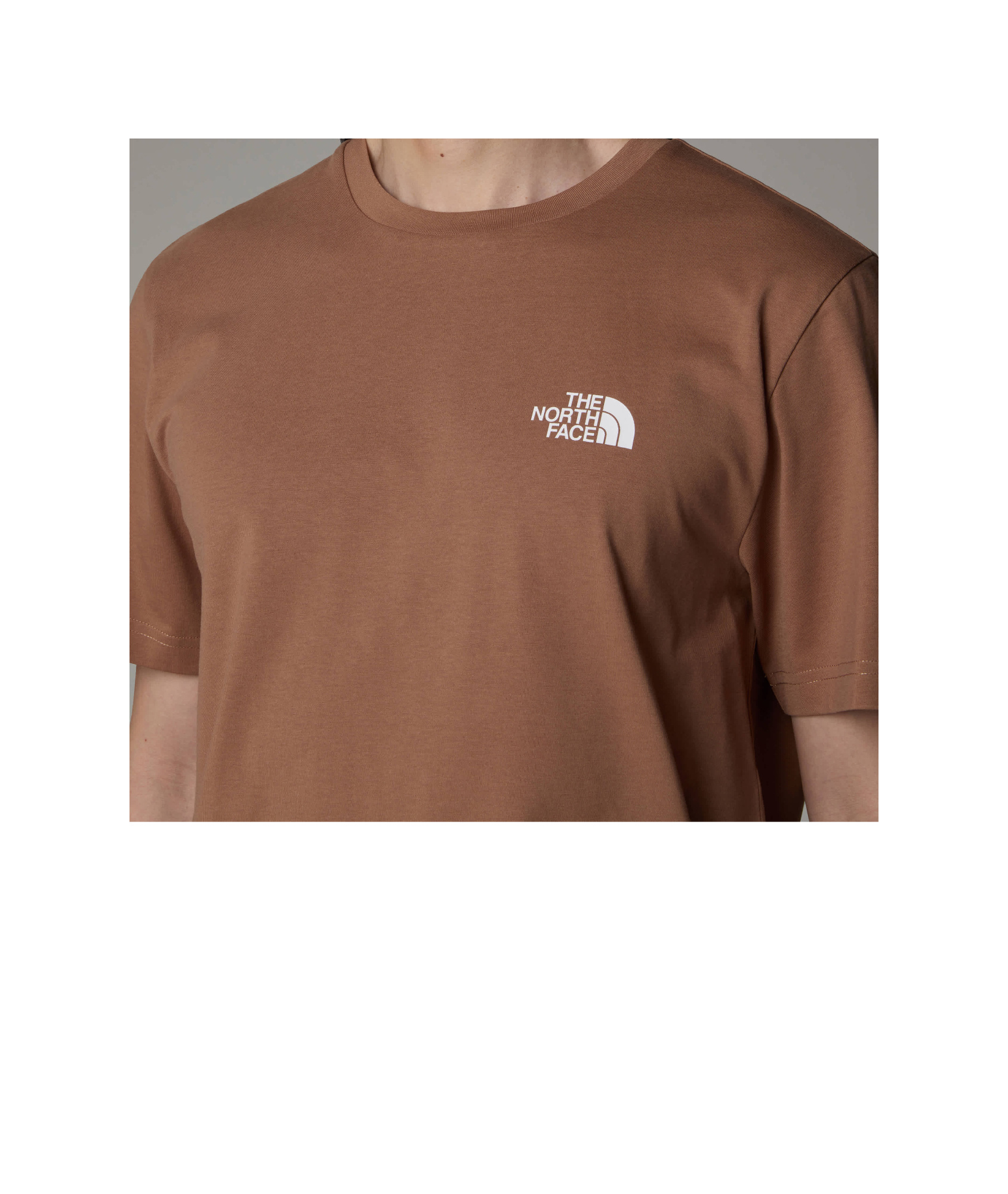 Shop The North Face Simple Dome T-shirt In Brown