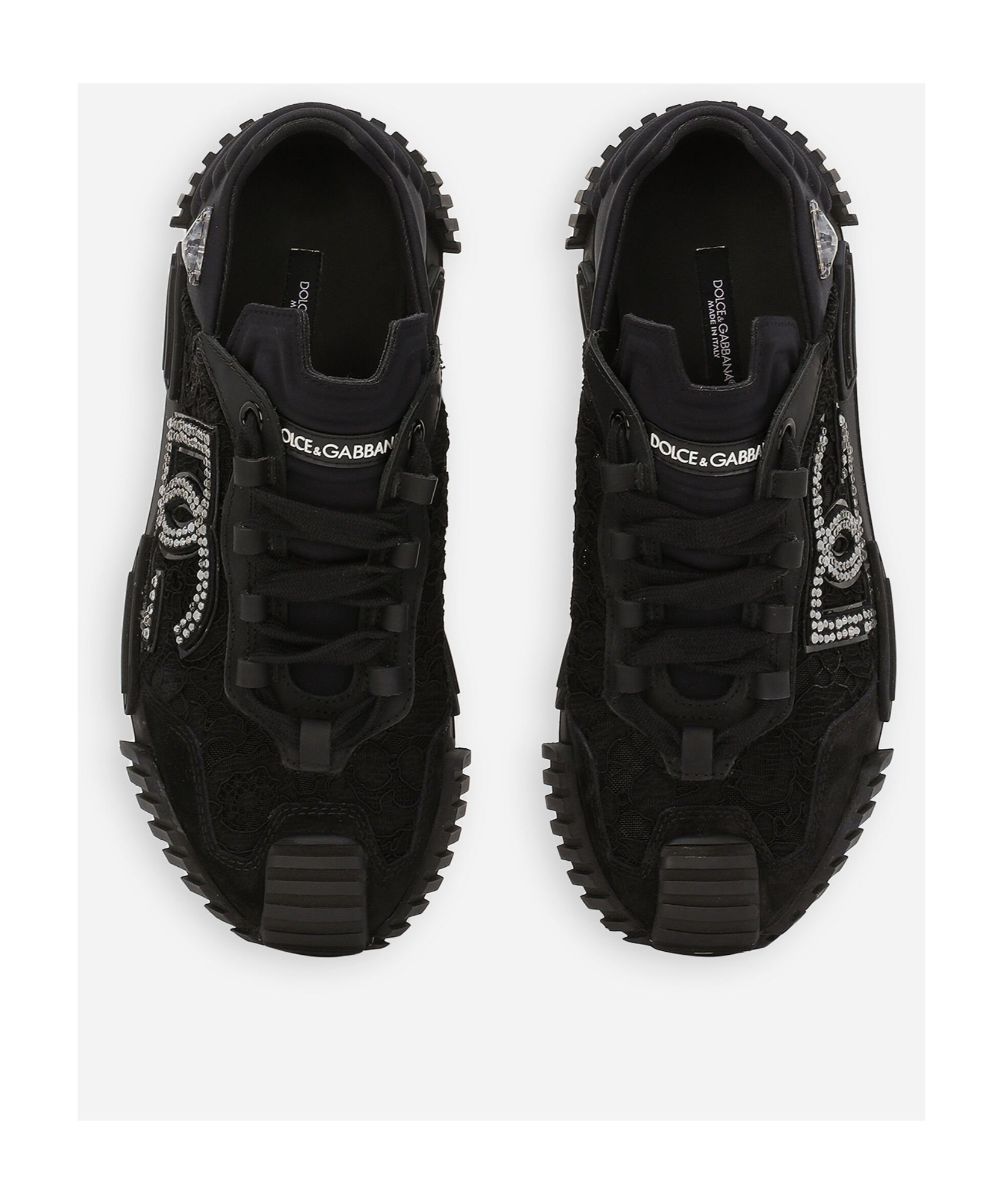Dolce & Gabbana Logo Sneakers In Black