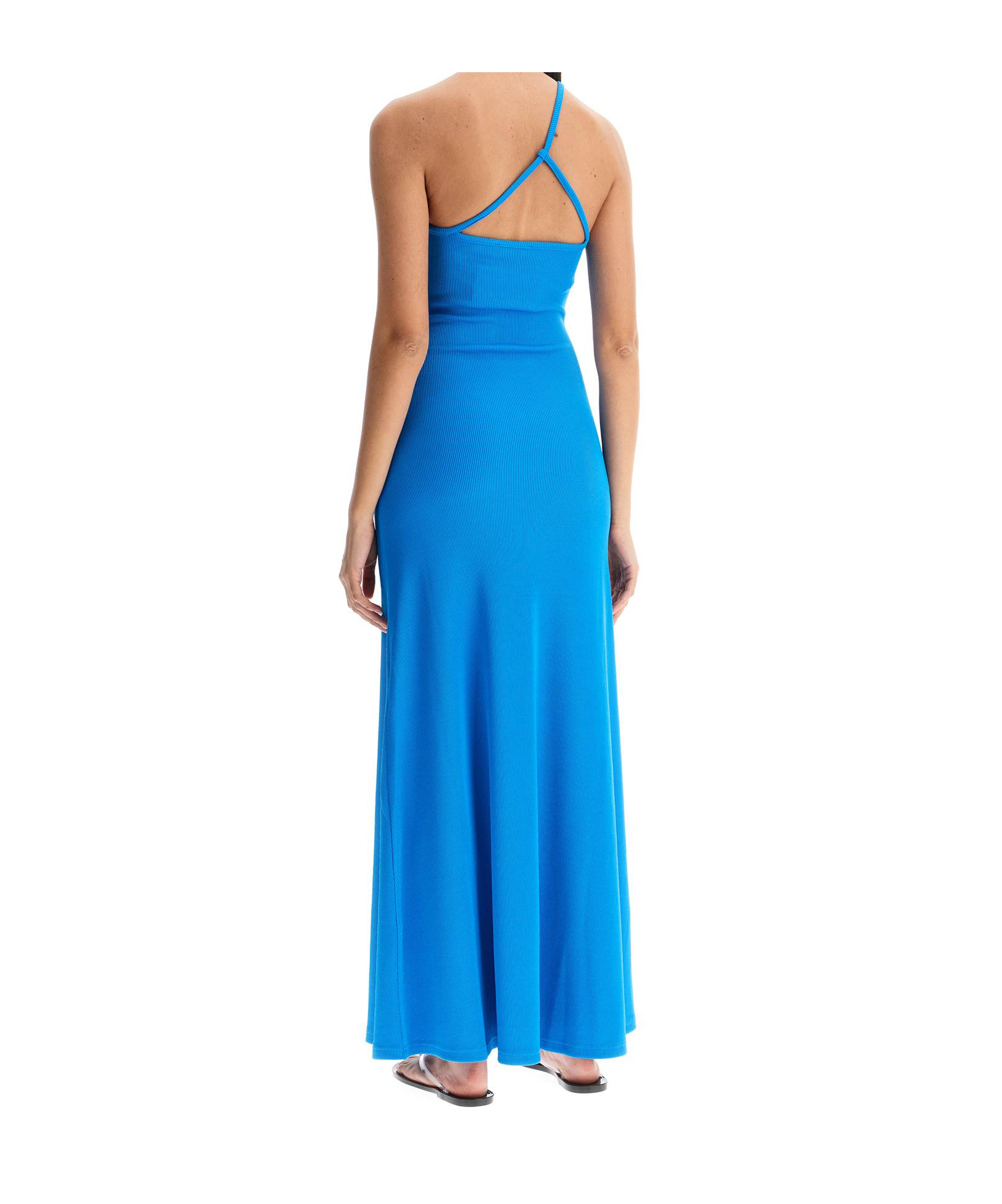 Christopher Esber One-shoulder Maxi Dress With In Blue