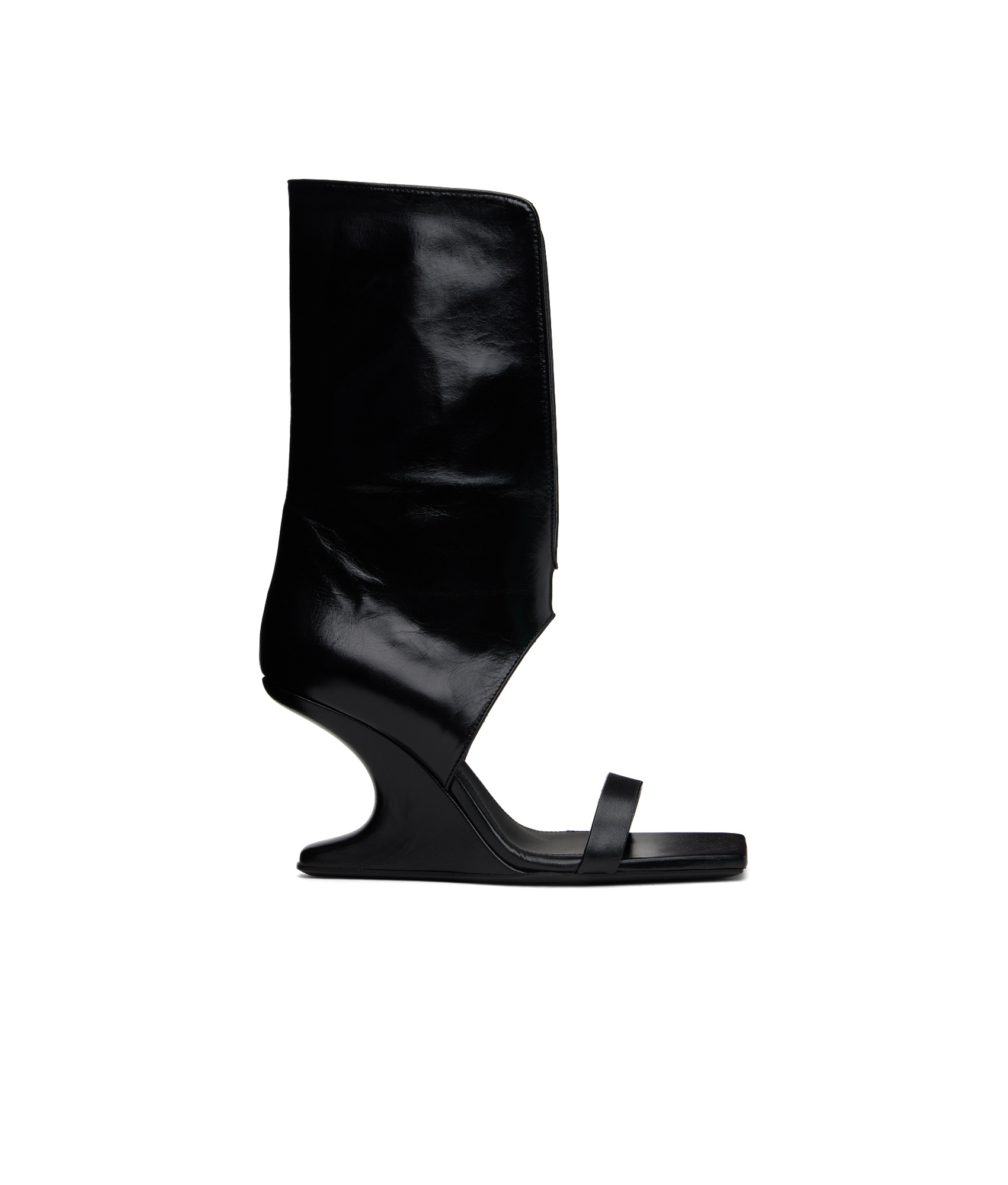 RICK OWENS RICK OWENS HOLLYWOOD CANTILEVER HIGH HEEL SANDALS