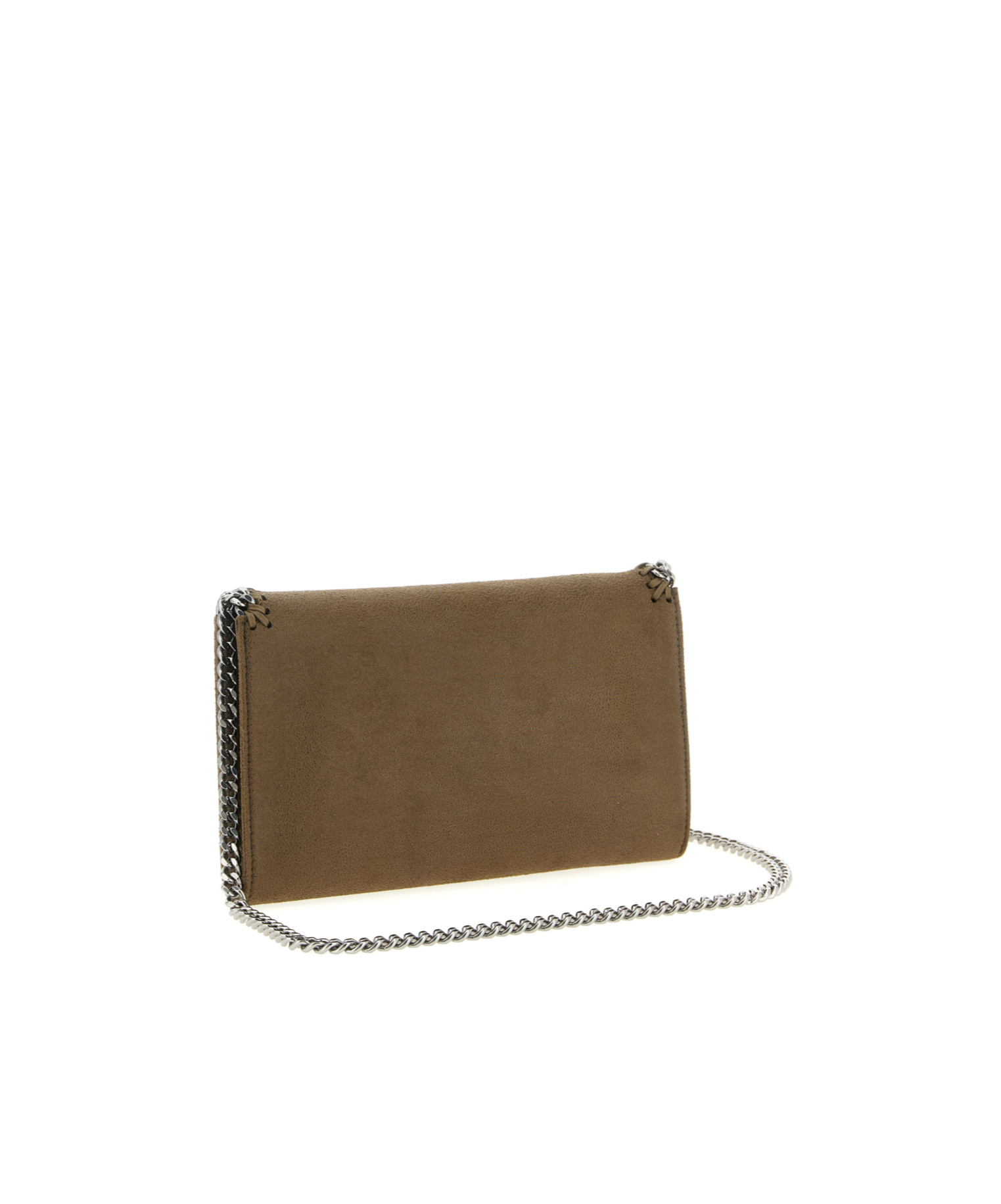 Stella Mccartney Falabella Wallet On Chain In Green
