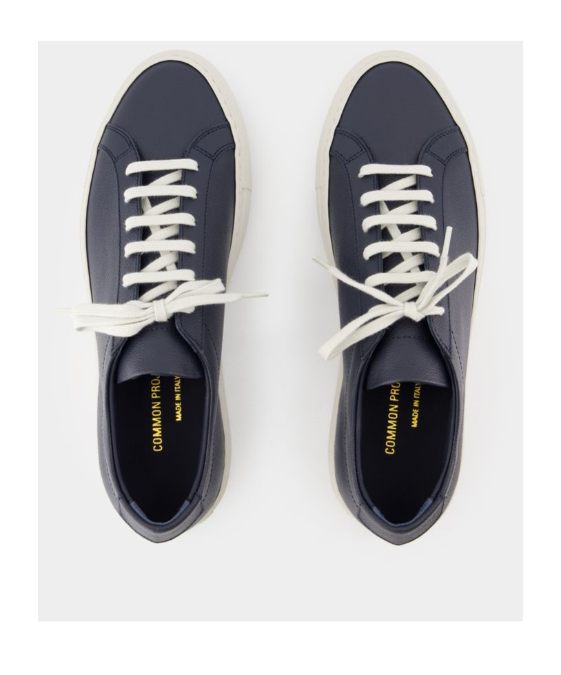 Common Projects Achilles Leather Low-top Sneackers In White