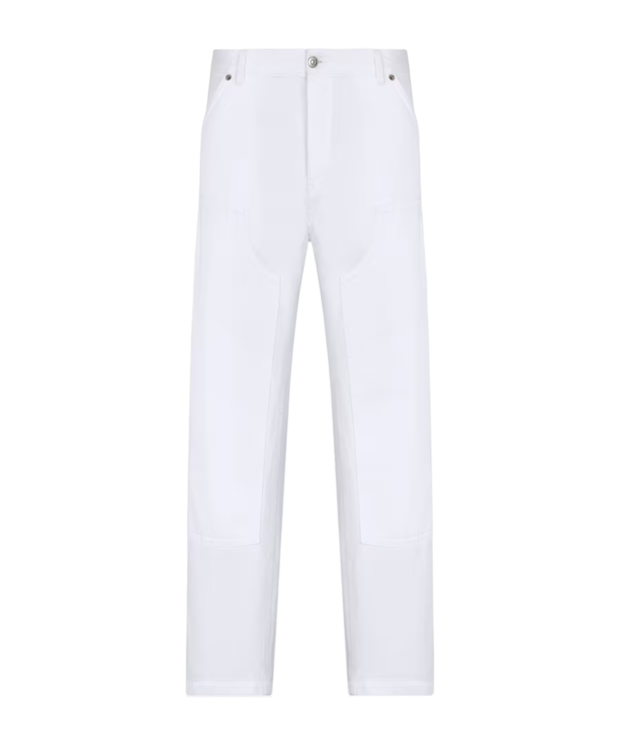 Dior Carpenter Style Jeans In White