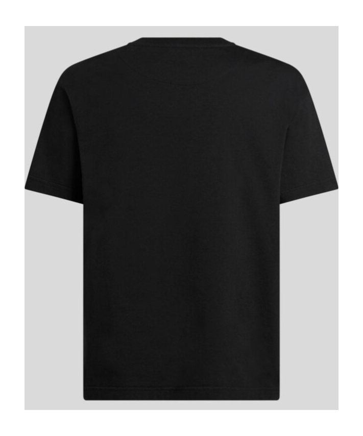 Etro Pegaso Embroidered T-shirt Short Sleeves In Black