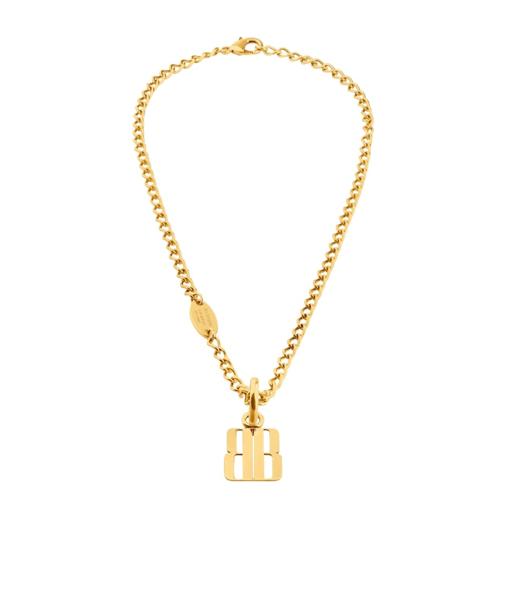 Balenciaga Pendant Necklace In Yellow