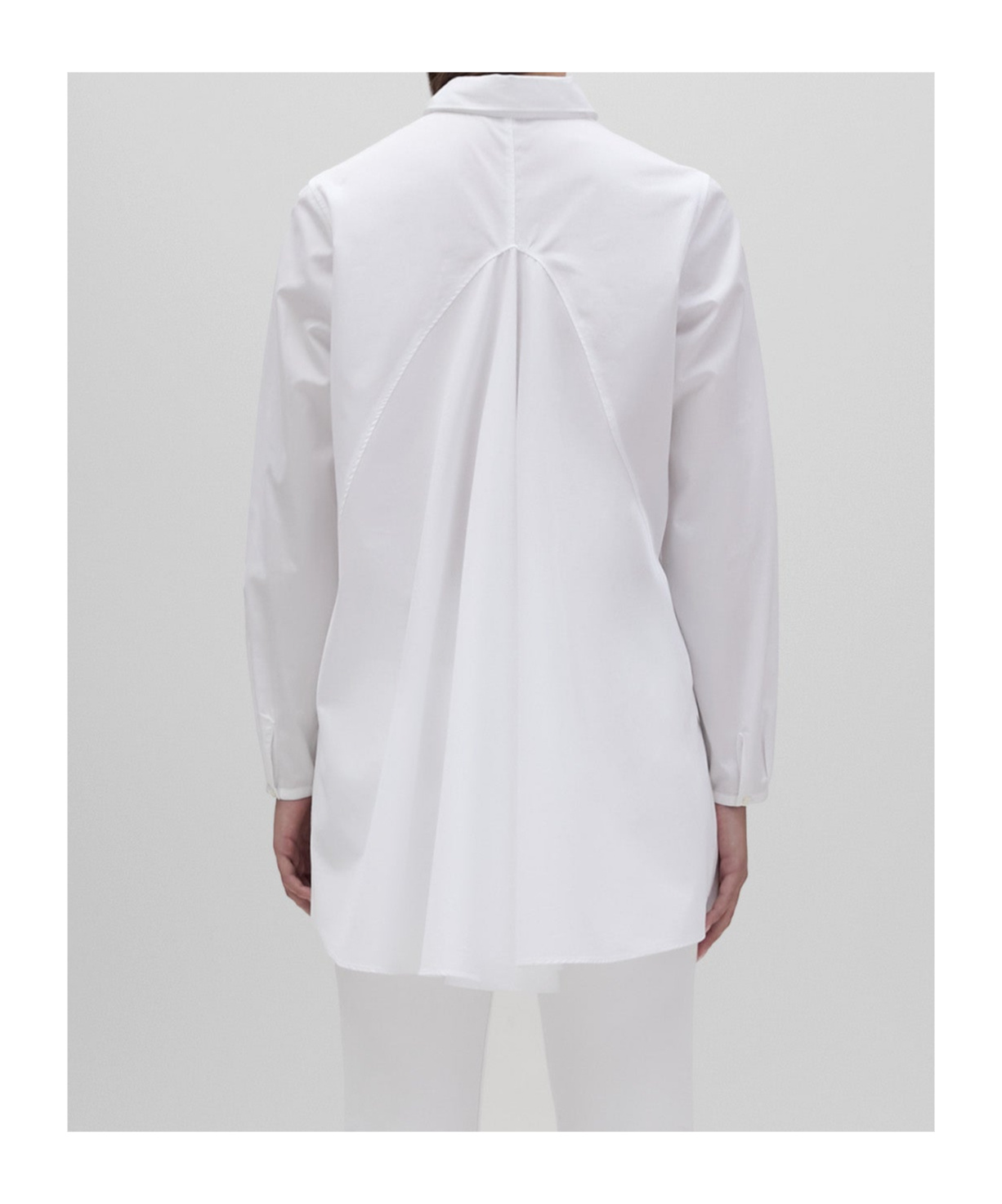 ASPESI PLEATED-BACK SHIRT 
