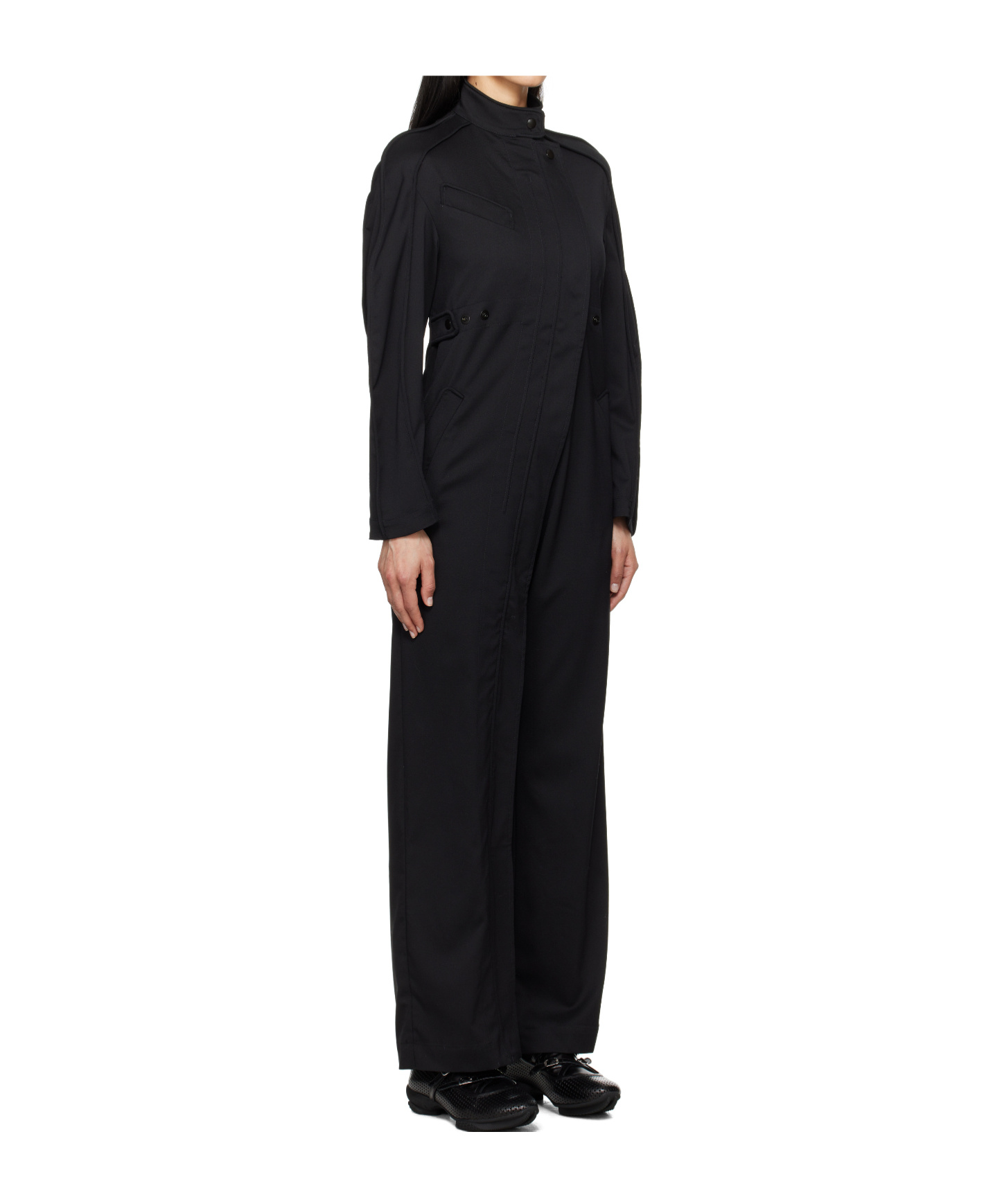 Kiko Kostadinov Avia Jumpsuit In Black