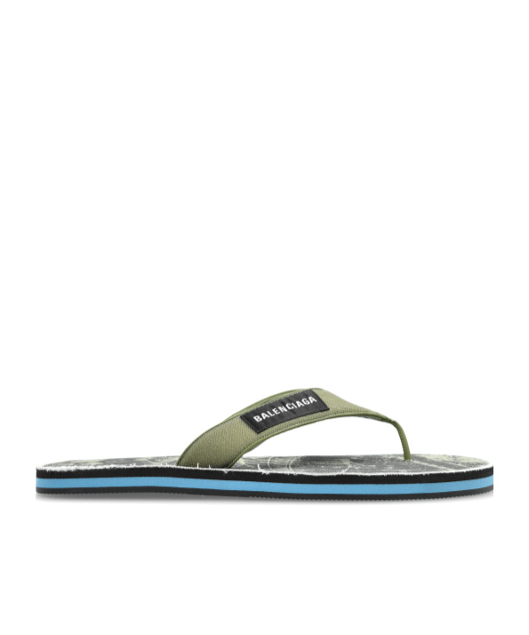 Balenciaga Sunset Flip-flops In Multi